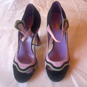 Prada Multicolor Vintage Fairy Collection Pumps